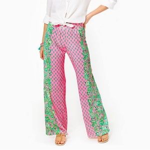 NEW Lilly Pulitzer 33” Bal Harbour Palazzo Pant